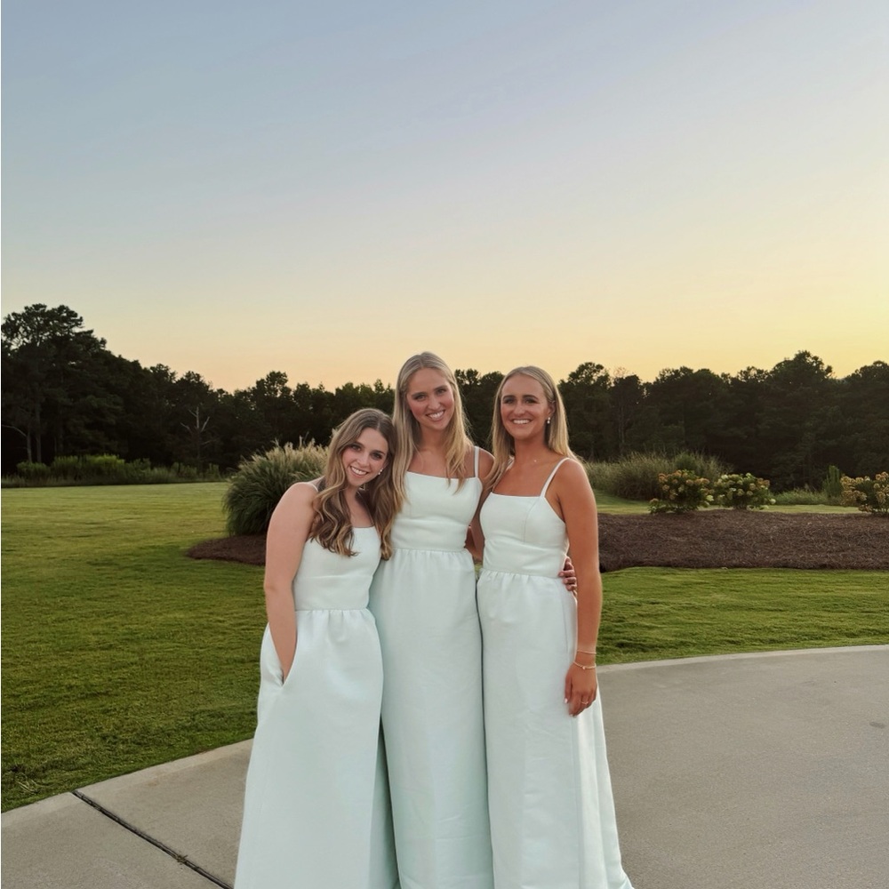 Mint gown